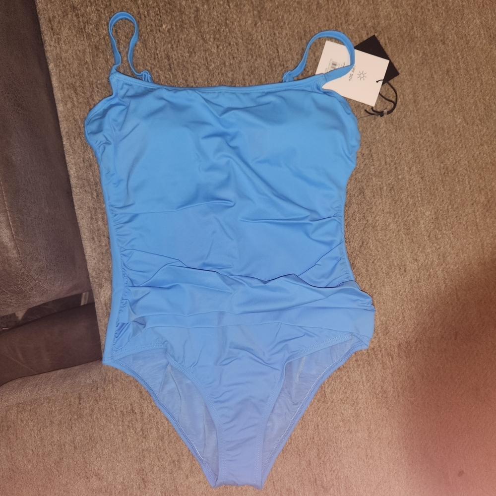 S3 Elegant Turqoise Women's SlimmingOne-Piece Swimsuit